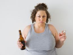 drunk woman