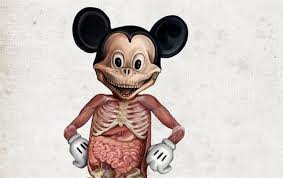 skeleton mickey
