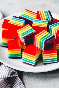 jello rainbow